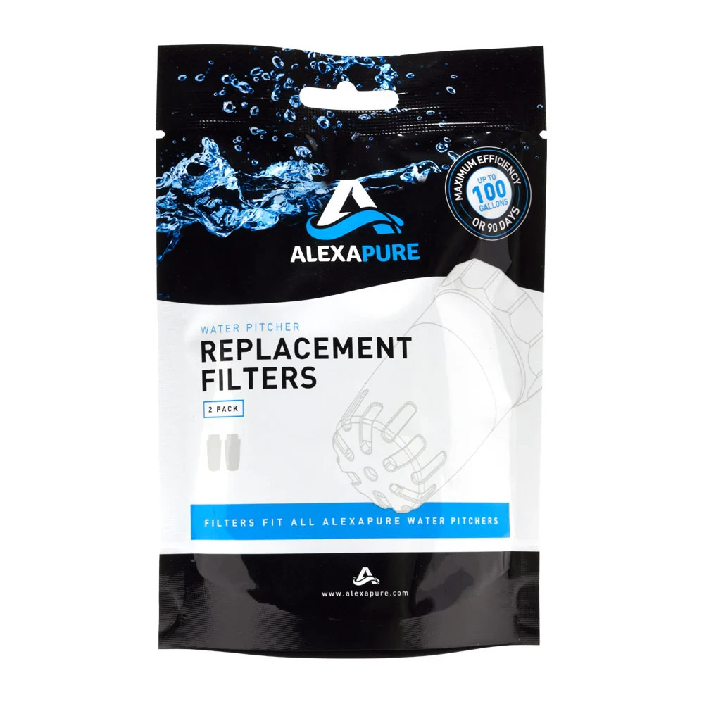 Alexapure Pitcher Replacement Filters - 2-Pack gallery