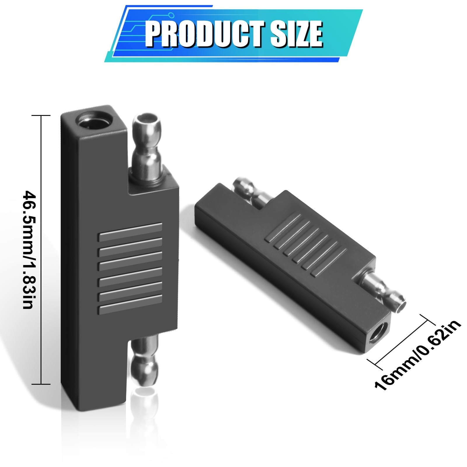 Usngsny SAE Polarity Reverse Adapter - Quick Disconnect 4-PACK, 4-PACK gallery