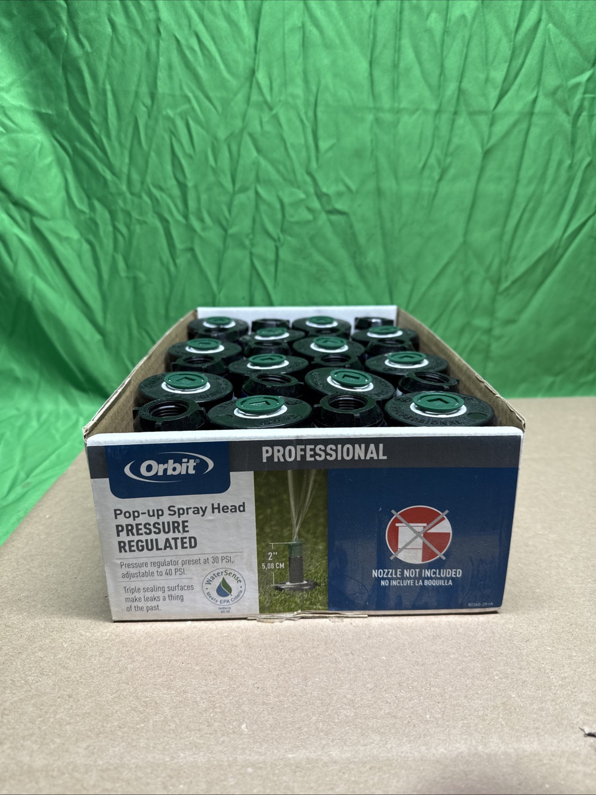 (24 Pack) Orbit Professional Series 2 inch Pop-Up Spray Head Sprinkler Body Only gallery