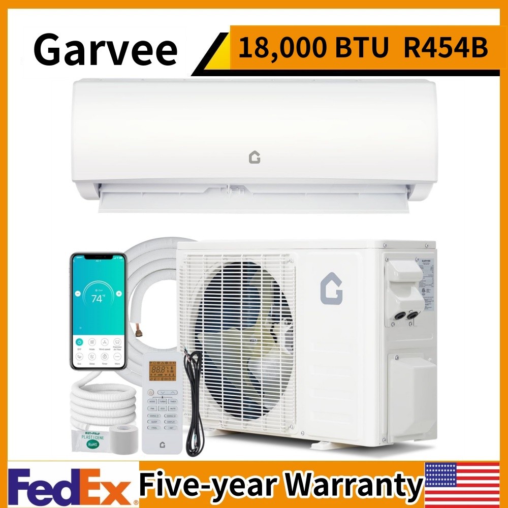🌞18000BTU Mini Split Air Conditioner AC & Heater Wall-Mounted 23 SEER2 R454B gallery