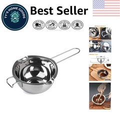 Versatile 480ML Stainless Steel Double Boiler – Perfect for Chocolate & Candles