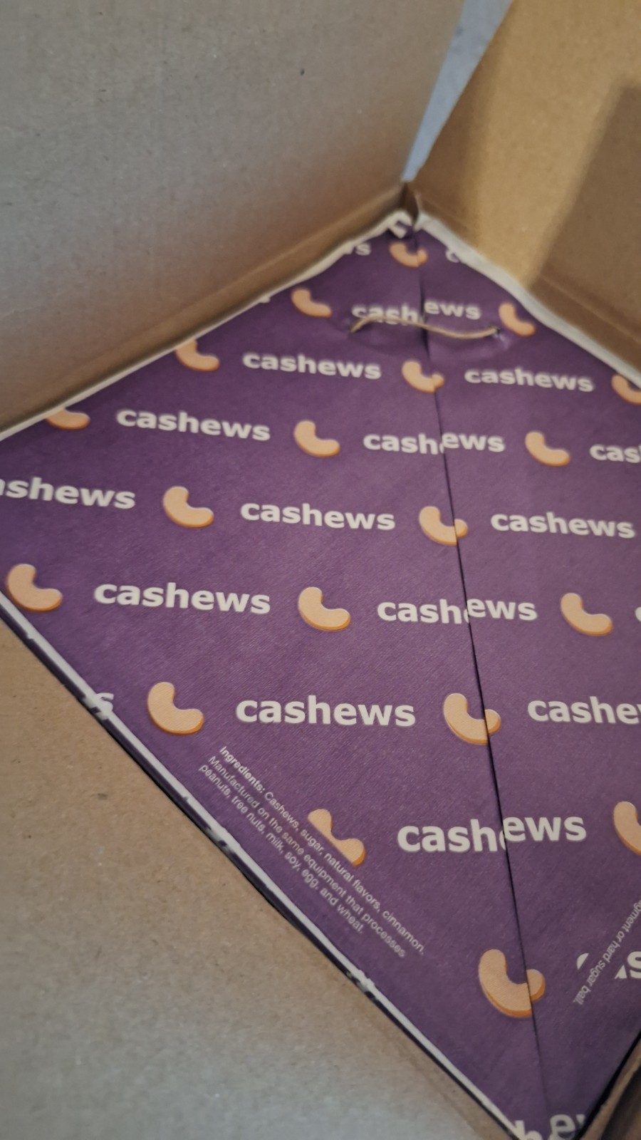 1000 CASHEWS.COM BRANDED TISSUE PAPER SHEETS RETAIL PACKAGING BULK LOT gallery