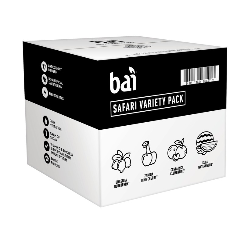 Flavors Variety Pack, Antioxidant Infused Water Beverage, with and No Artific... gallery