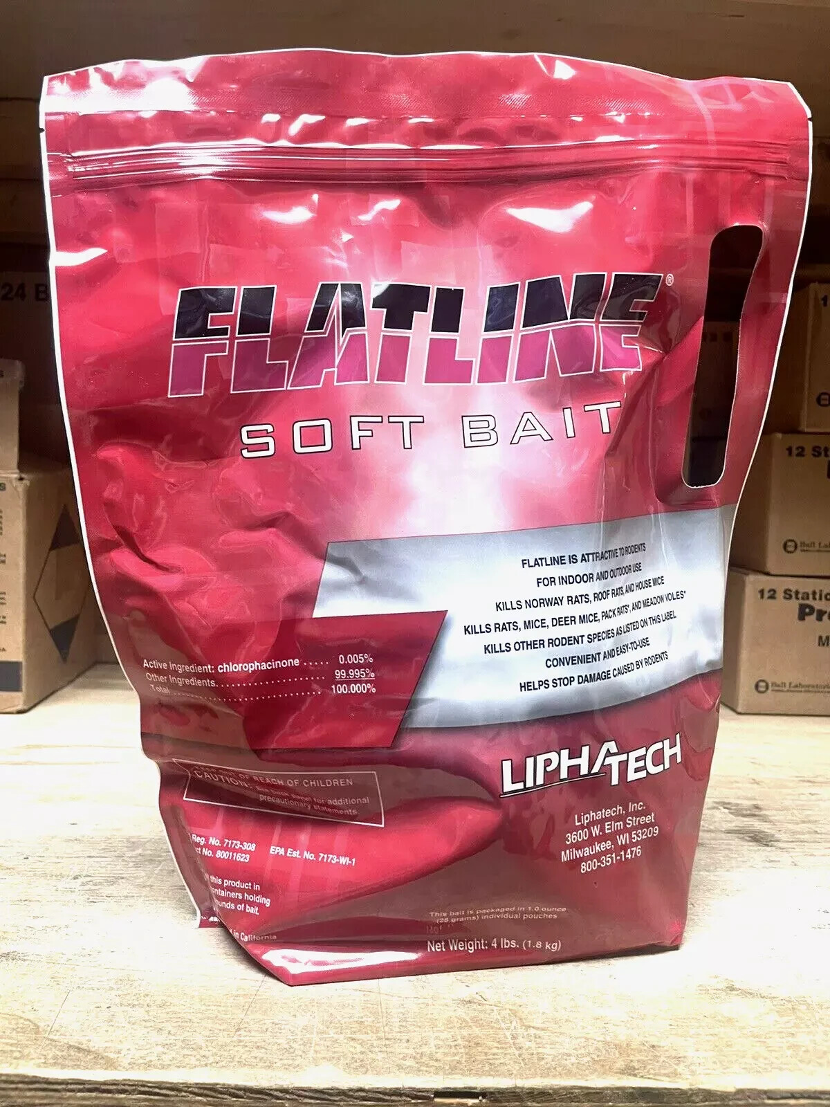 Flatline Soft Bait by Liphatech gallery