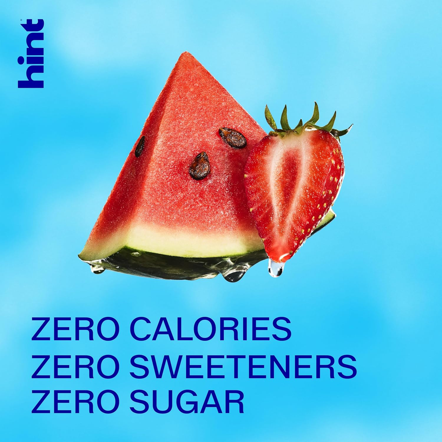 Hint Fruit Infused Water Watermelon, Sugar Free Zero Calories, 16oz 12ct gallery