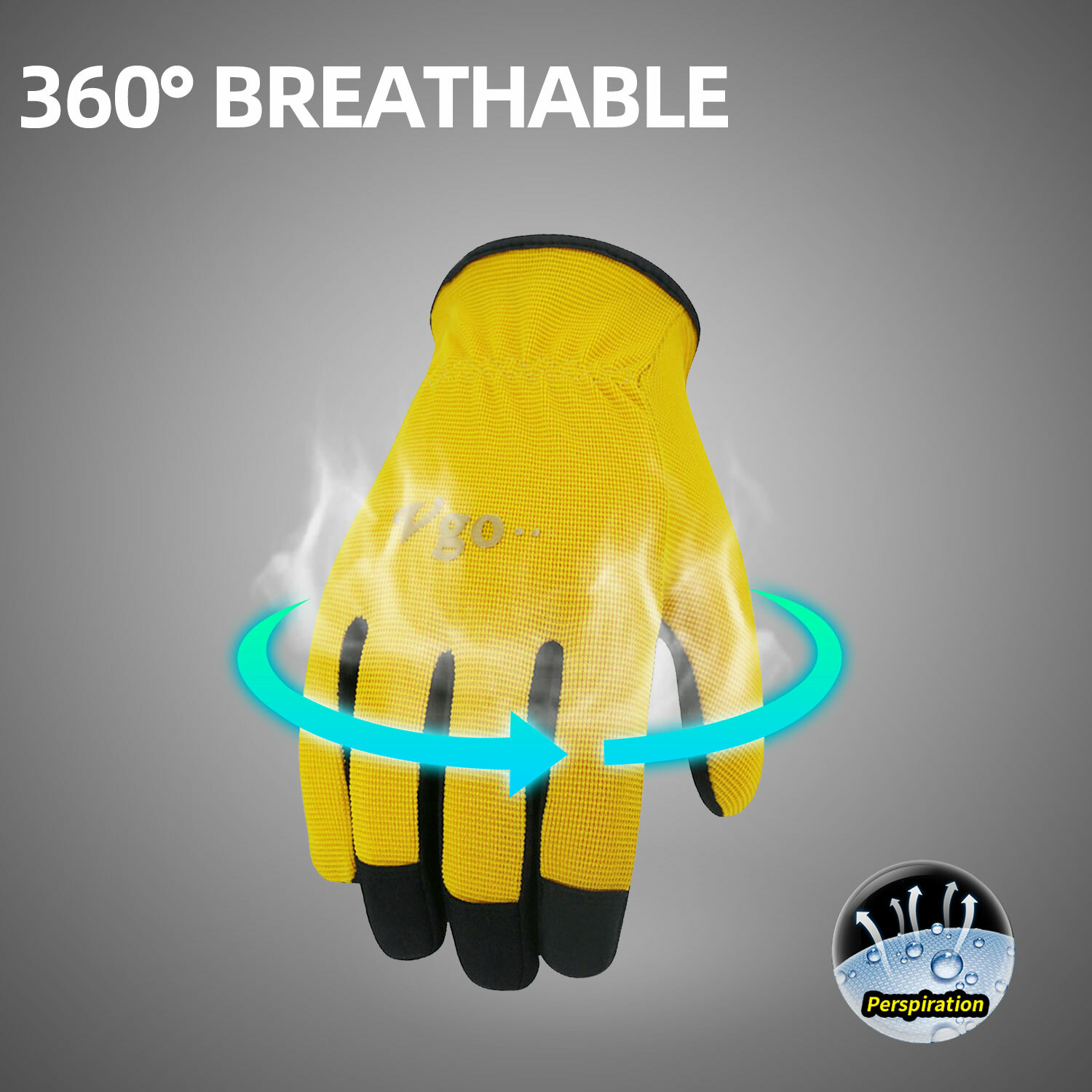 Vgo 5Pairs Multifunctional Light Duty Work Gloves,Garden Gloves(AL8736) gallery