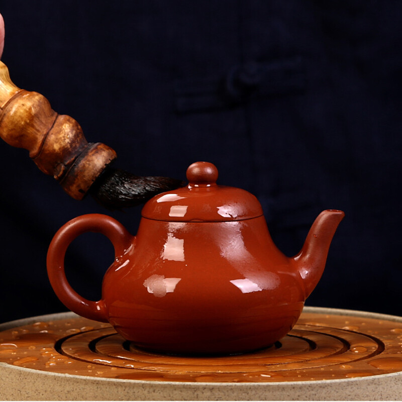 Chinese Tea Pot Siting Master Pot Solid Color Marked Real Yixing Zisha Clay Pots gallery