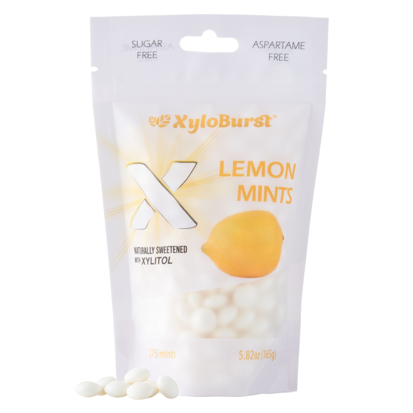 XyloBurst Mints Sugar Free Lemon Mint candies with Xylitol 275 Count Bag gallery