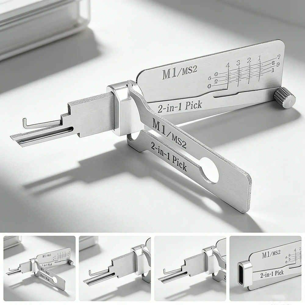 M1MS2 2 in 1 Key Repair Tool for Master Lock Stainless Steel Hand Tool gallery
