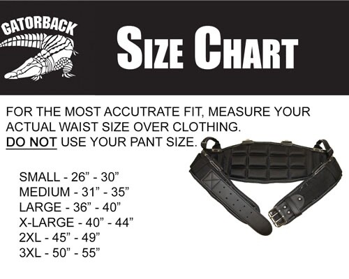 New (X-Large) Contractor Pro Gatorback Pro-Comfort Back Support Tool Belt B400XL gallery