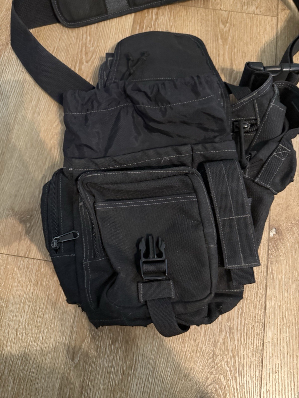 Maxpedition Fatboy Versipack Multi-Function Bag Black Nylon Construction 3