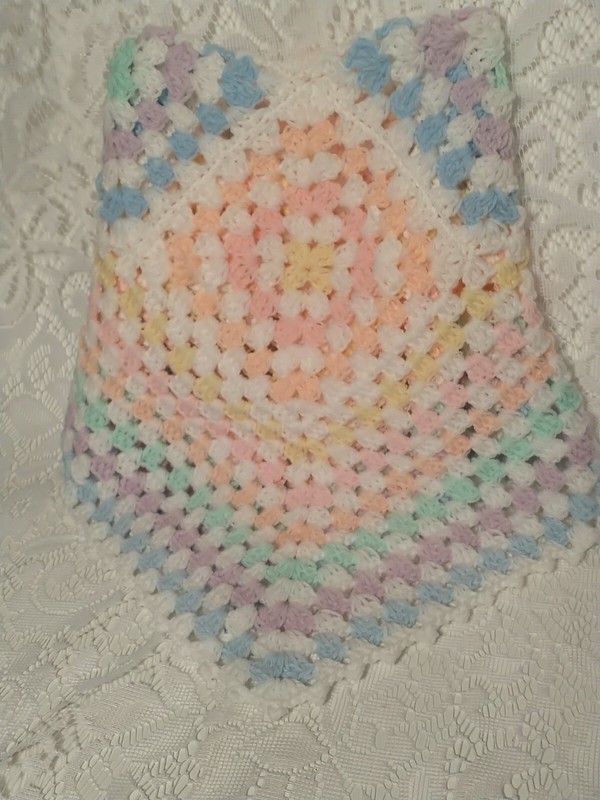 Rainbow Unisex Blanket Yarn Cuddly Comfort Carry Afghan 25 By 25 Inches tblbj1 gallery