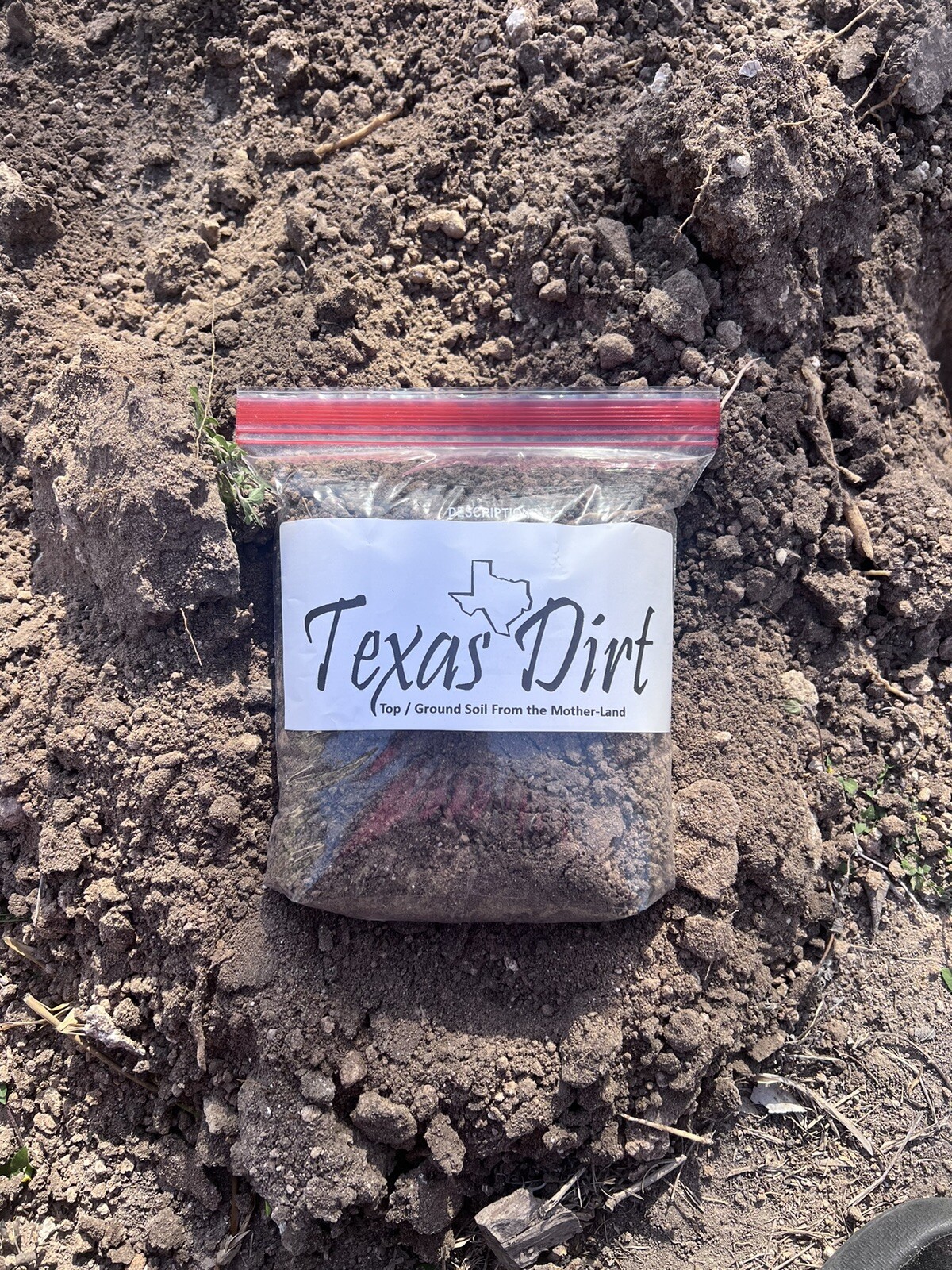 TEXAS DIRT - Top / Ground Soil - For Texans Out of State or Country. gallery