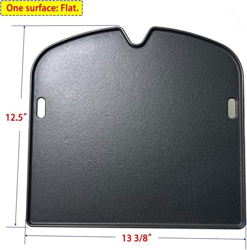 DC135 Cast Iron Reversible Griddle for Weber Traveler 9010001 Portable Grill gallery