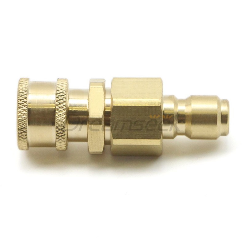 4000PSI Pressure Washer Adapter 3/8" Male to 1/4" Female Quick Connect Fitting gallery