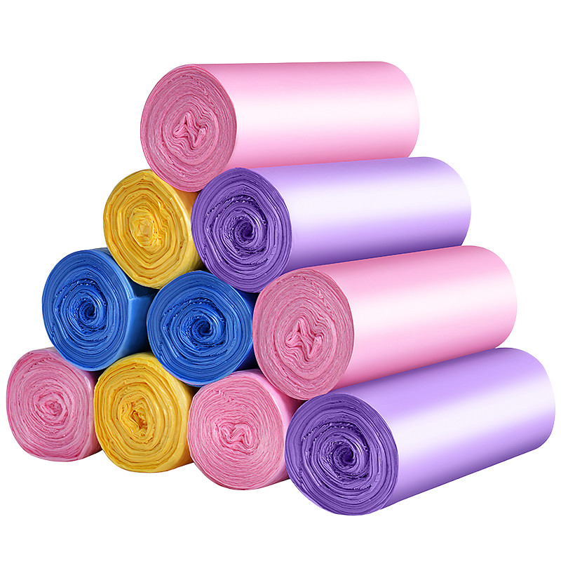 4 Gallon Trash Bags Liner Kitchen Small Garbage Rubbish Bags 170pcs 10 Roll gallery