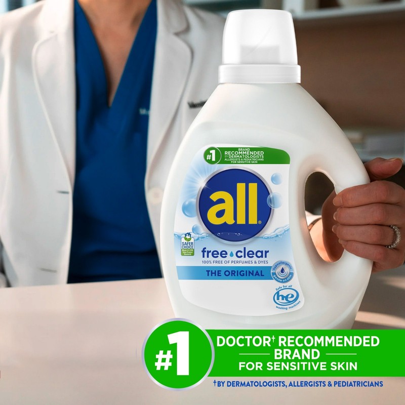 All Liquid Laundry Detergent Free Clear for Sensitive Skin gallery