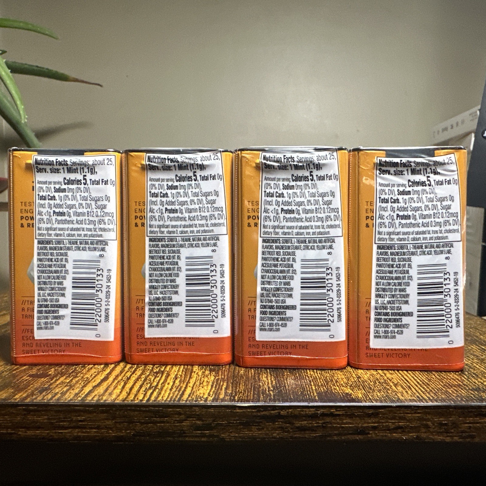 4 PACK Respawn Recharge Invigorating Mints Mango Habanero NEW Best By 7/28/2026 gallery