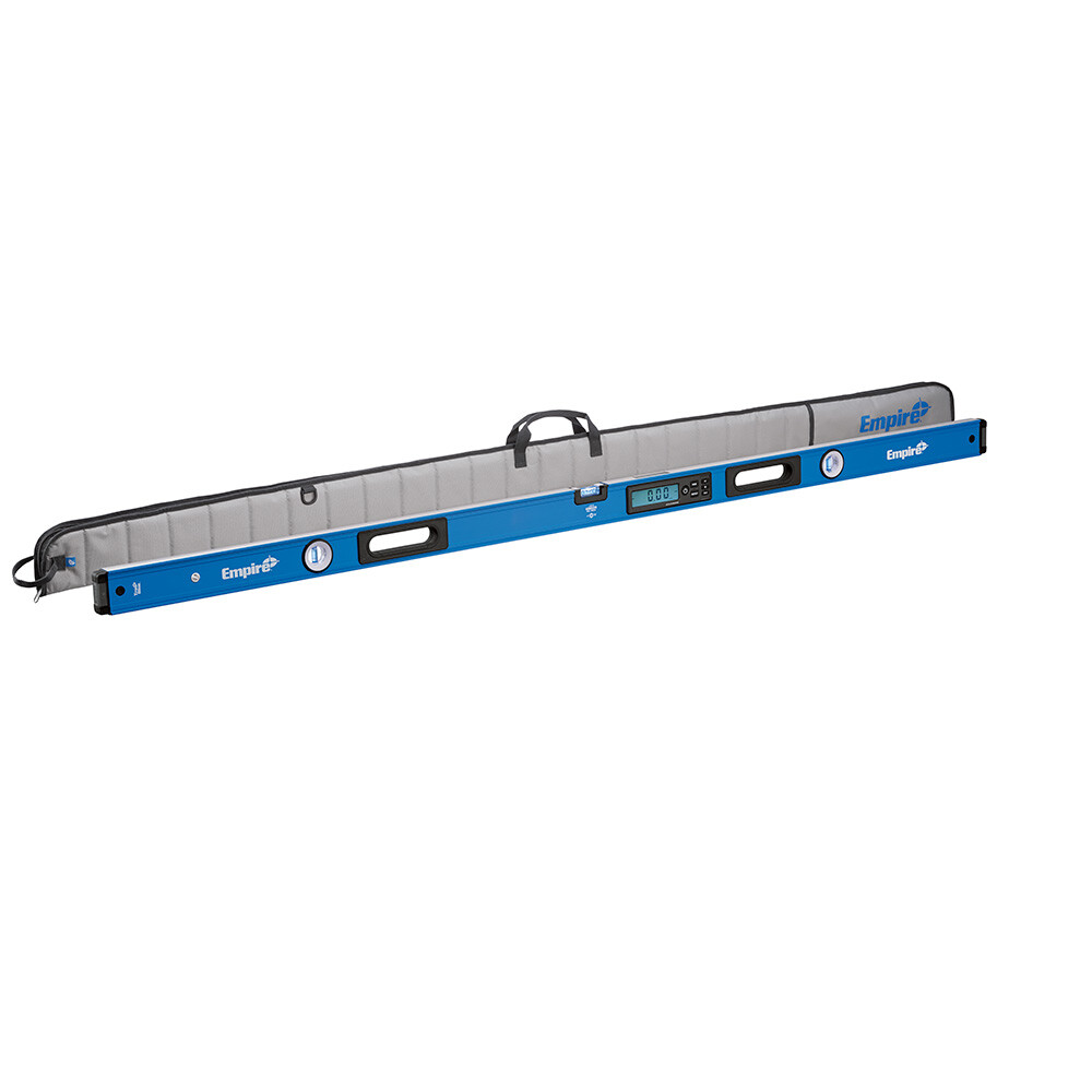 Empire Level e105.72 72" True Blue Digital Box Level with Case gallery