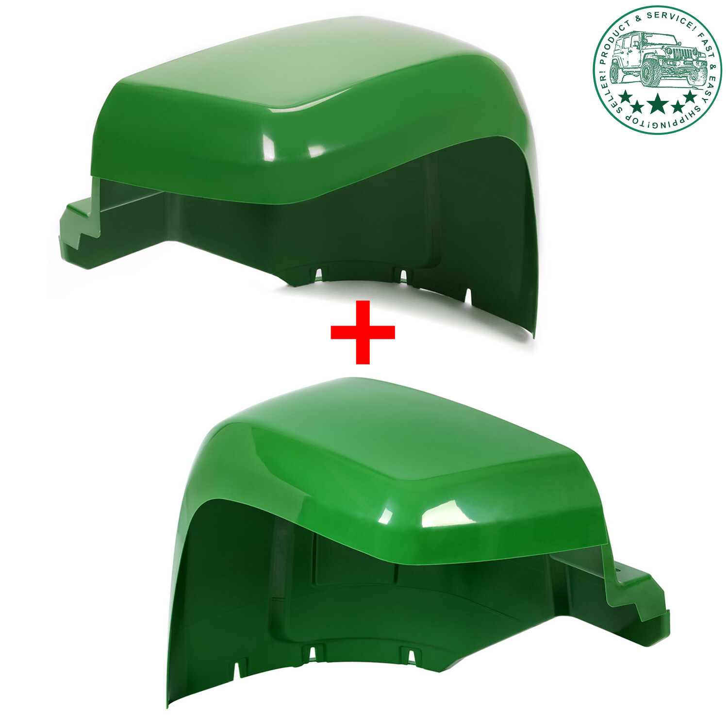 Green Front Left+Right Fender For John Deere Gator 4X2 6X4 #AM125669 M113113 gallery