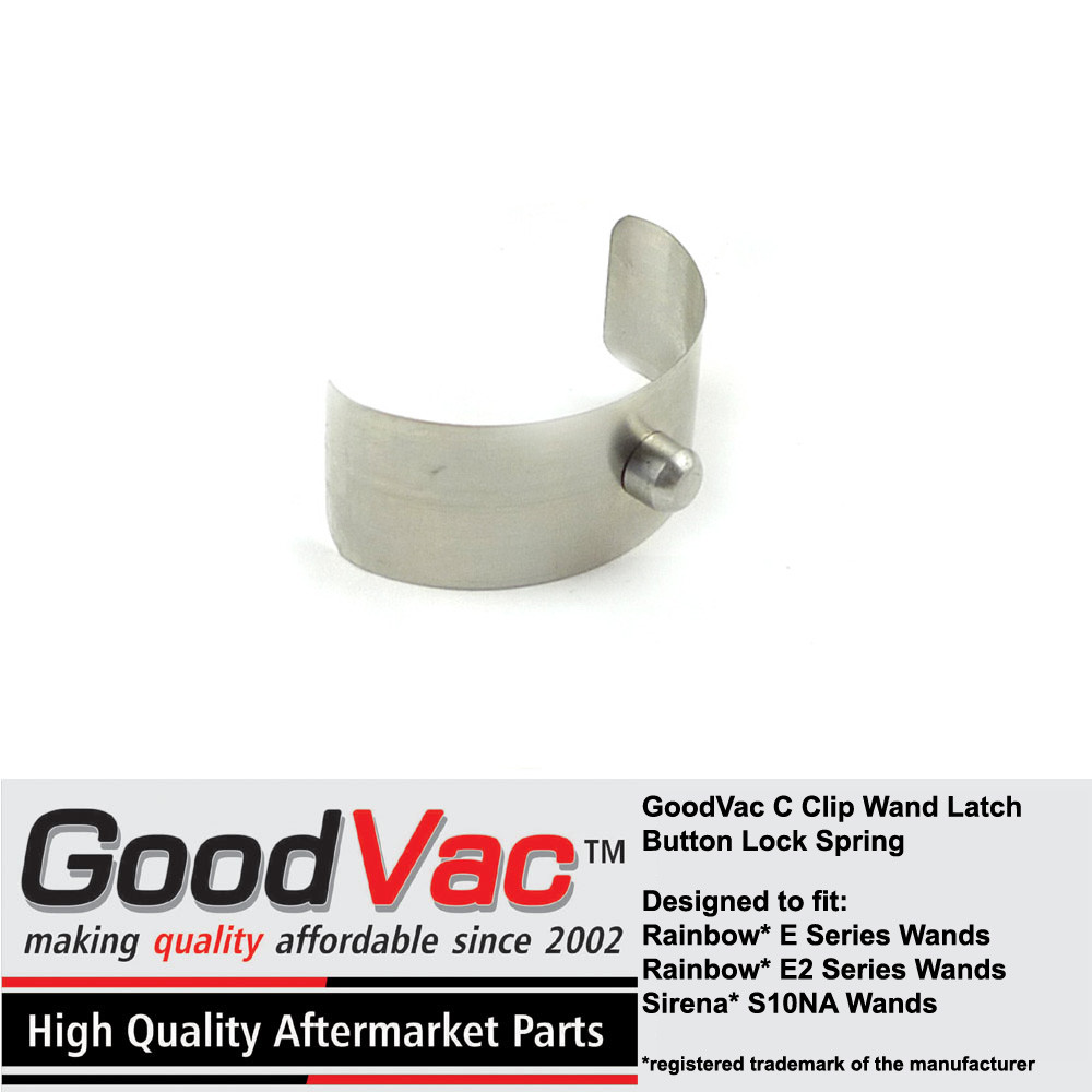 GENERIC C Clip Wand Latch Button Locking Spring to fit Rainbow E E2 Vacuum Pipe gallery