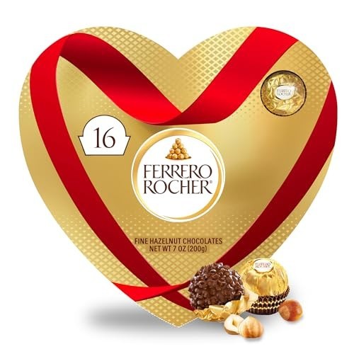Ferrero Rocher - Fine Hazelnut Chocolates Candy 16 Pieces 7 oz Best BB 06/2026 gallery