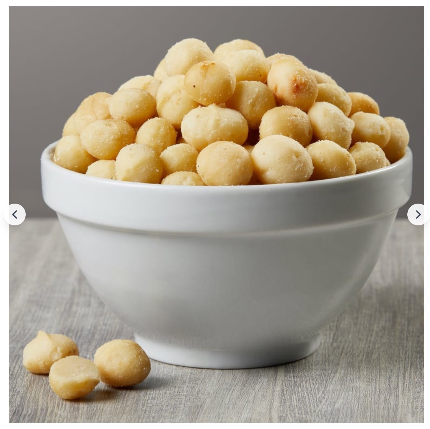 Kirkland Signature Dry Roasted Macadamia Nuts Sea Salt 24oz Bag 1.5lb EXP 02/27 gallery