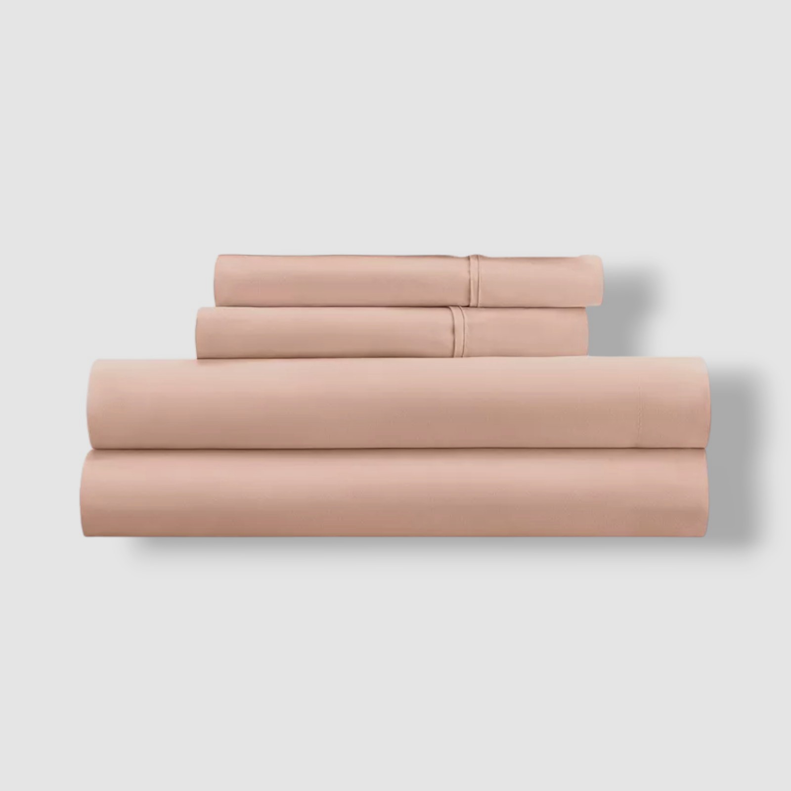 Kaycie Gray Pink Microfiber 4-Pc. Sheet Set - Twin XL Size gallery