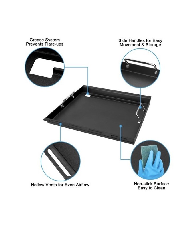 Griddle Inserts For Charbroil Performance 6 Burner Grill 463245917 Replacements gallery