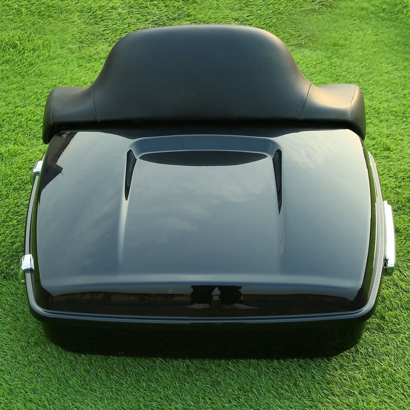 Chopped Trunk + Backrest Pad for Harley Davidson Touring 2014-2024 gallery
