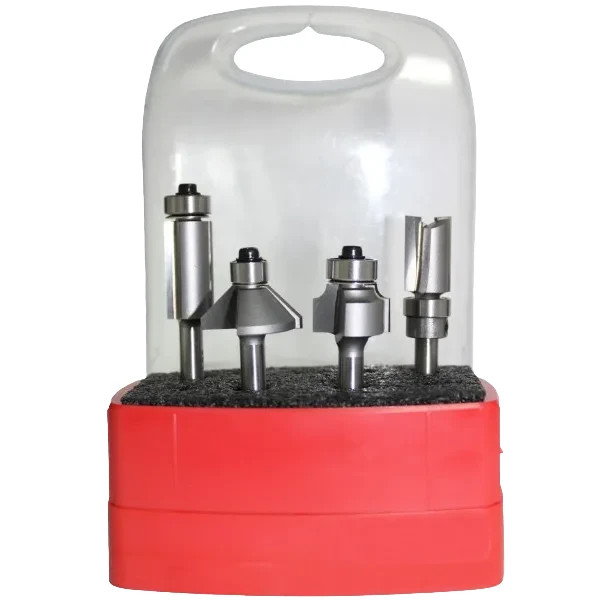 Whiteside 4 Pc. Compact Router Bit Set, 1/4 in. Shank gallery