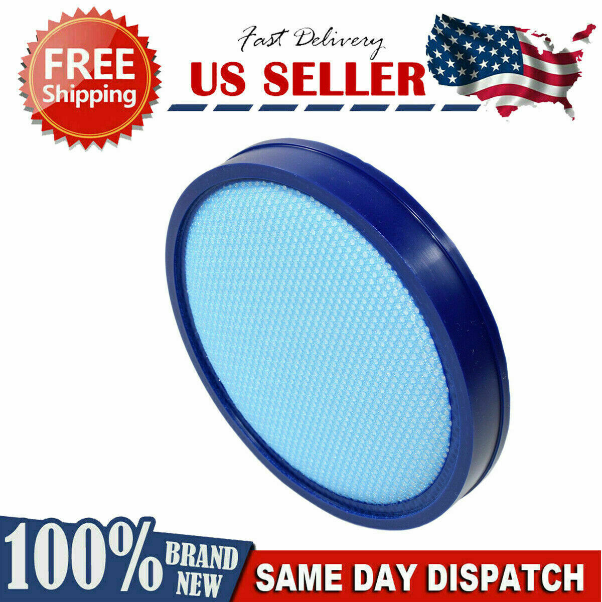 2-Pack For Hoover Windtunnel Vacuum Primary Washable Filter # 304087001 UH72600 gallery