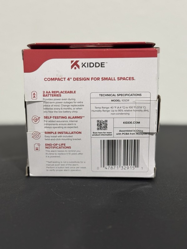 KIDDE DETECT SMOKE ALARM INTERCONNECTED /w PHOTOELECTRIC SENSOR - 10DSR - NEW gallery