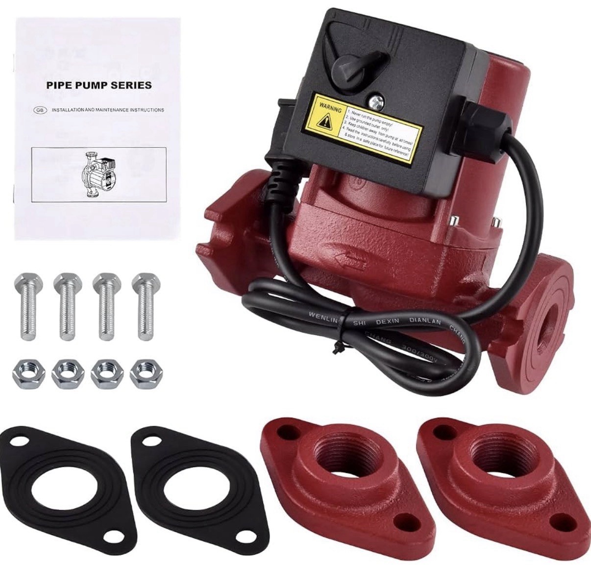 UPS26-99FC, 52722512 Water Circulator Pump, 115V 1/6HP Boiler Pump Cast Iron gallery