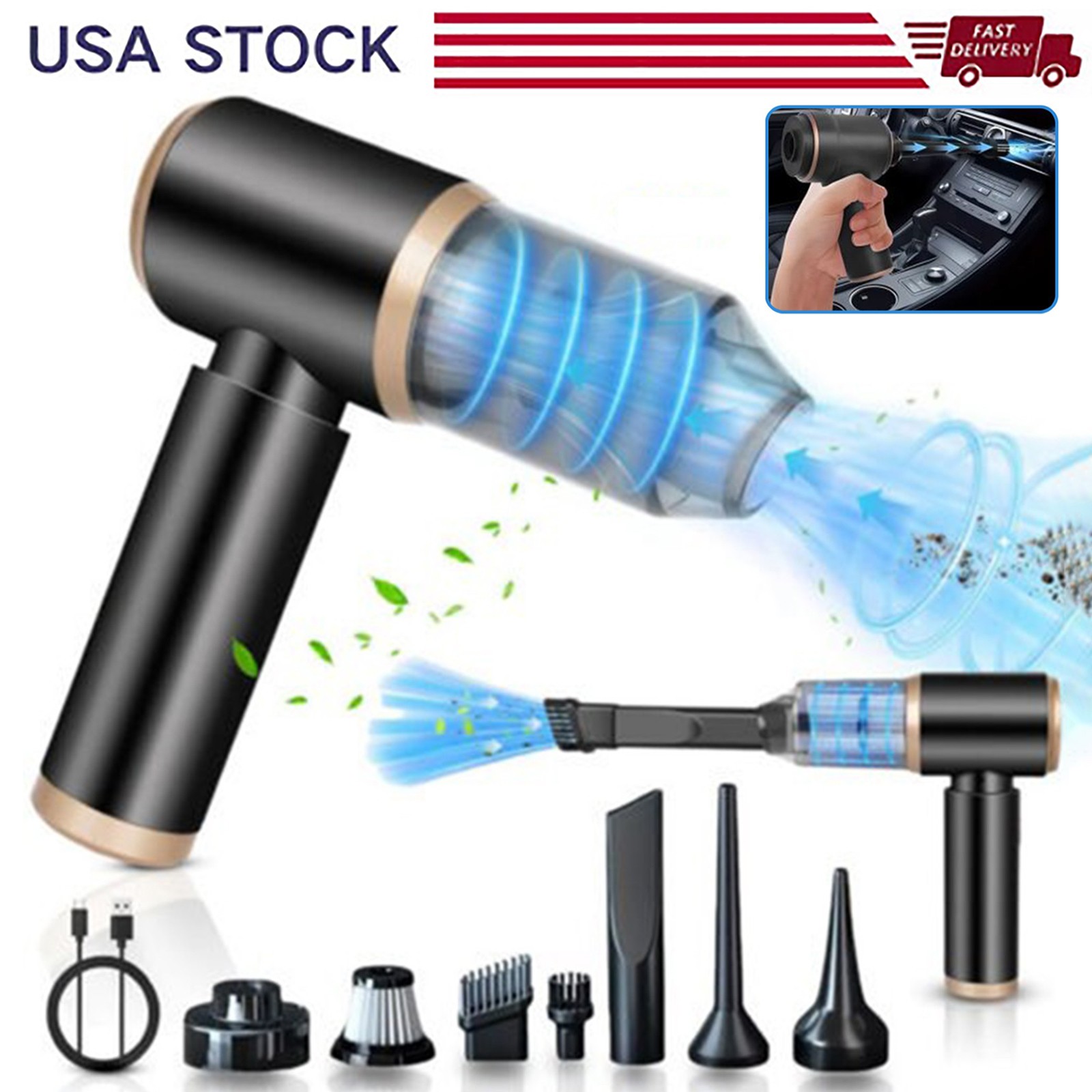 11000PA Cordless Hand Held Mini Vacuum Cleaner Portable Car Auto Home Wireless gallery