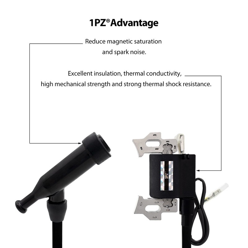 Ignition Coil + Spark Plug For 4HP 5.5HP 6.5HP 212CC Engine Generator Lawn Mower gallery