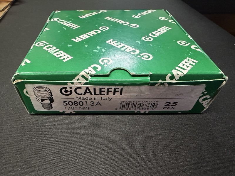Caleffi 508013A Automatic 1/8" Air Vent - 25 Pack (Replaces Hoffman 508) gallery