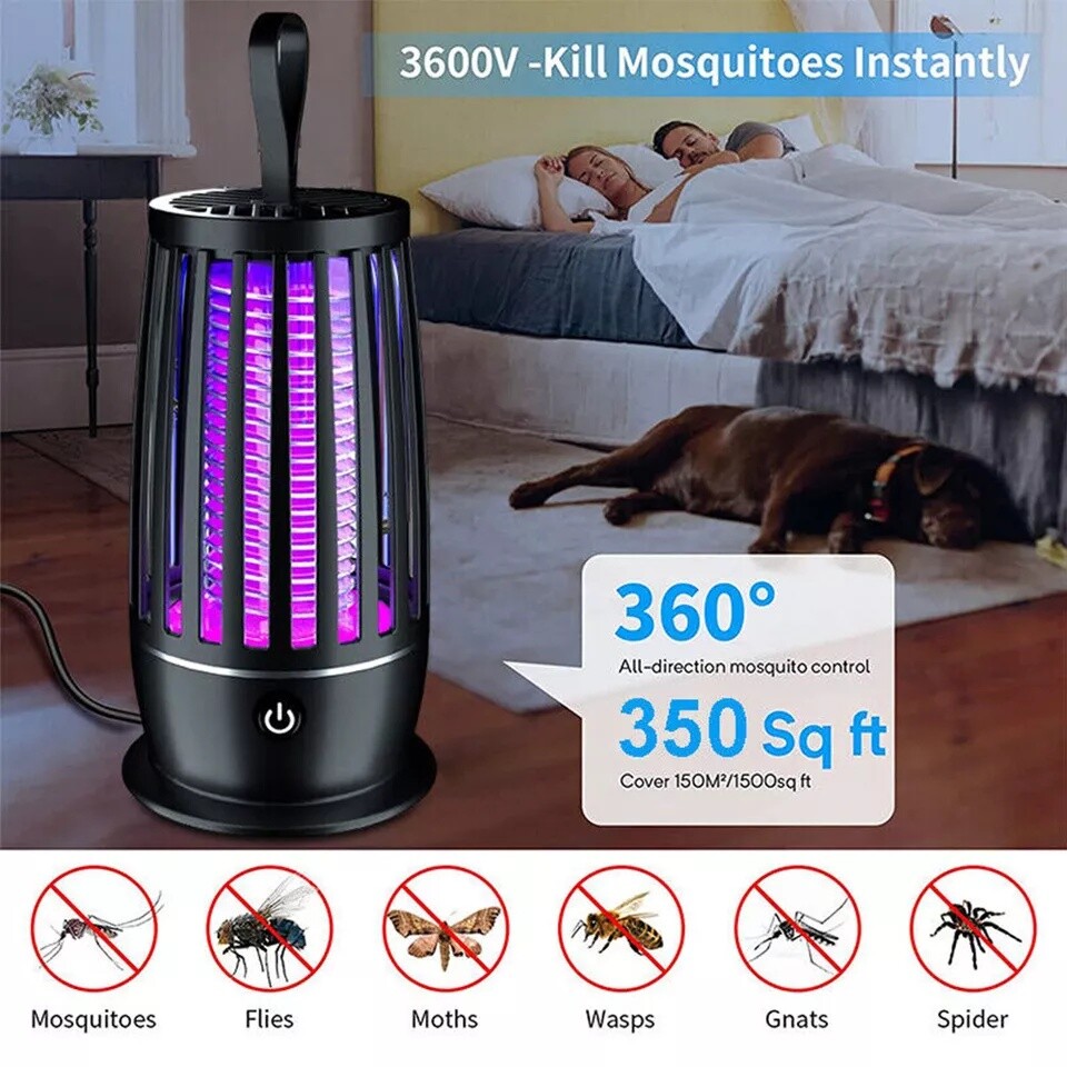 Electric Fly Bug Zapper Mosquito Insect Killer LED Light Trap Pest Control Lamp gallery