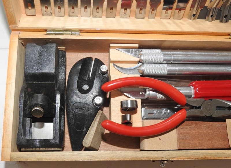 🎄🇺🇸XMAS SPECIAL $ALE-CUSTOMIZED VINTAGE X-ACTO #86 KIT 1970s +PLIERS+BONUS 🎄 gallery