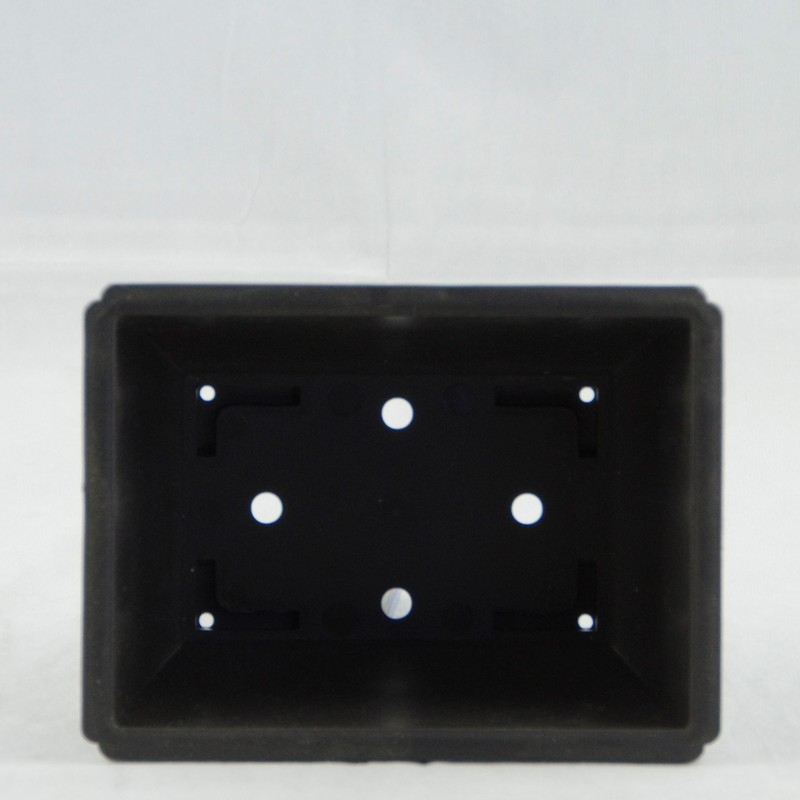 3 Rectangular Plastic Bonsai Training Pot, Succulent Planter 5.75"x 4.25"x 2.5" gallery