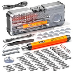 Electric Screwdriver Precision Screwdriver Set 88in1 Magnetic Bits Magnetic Stor