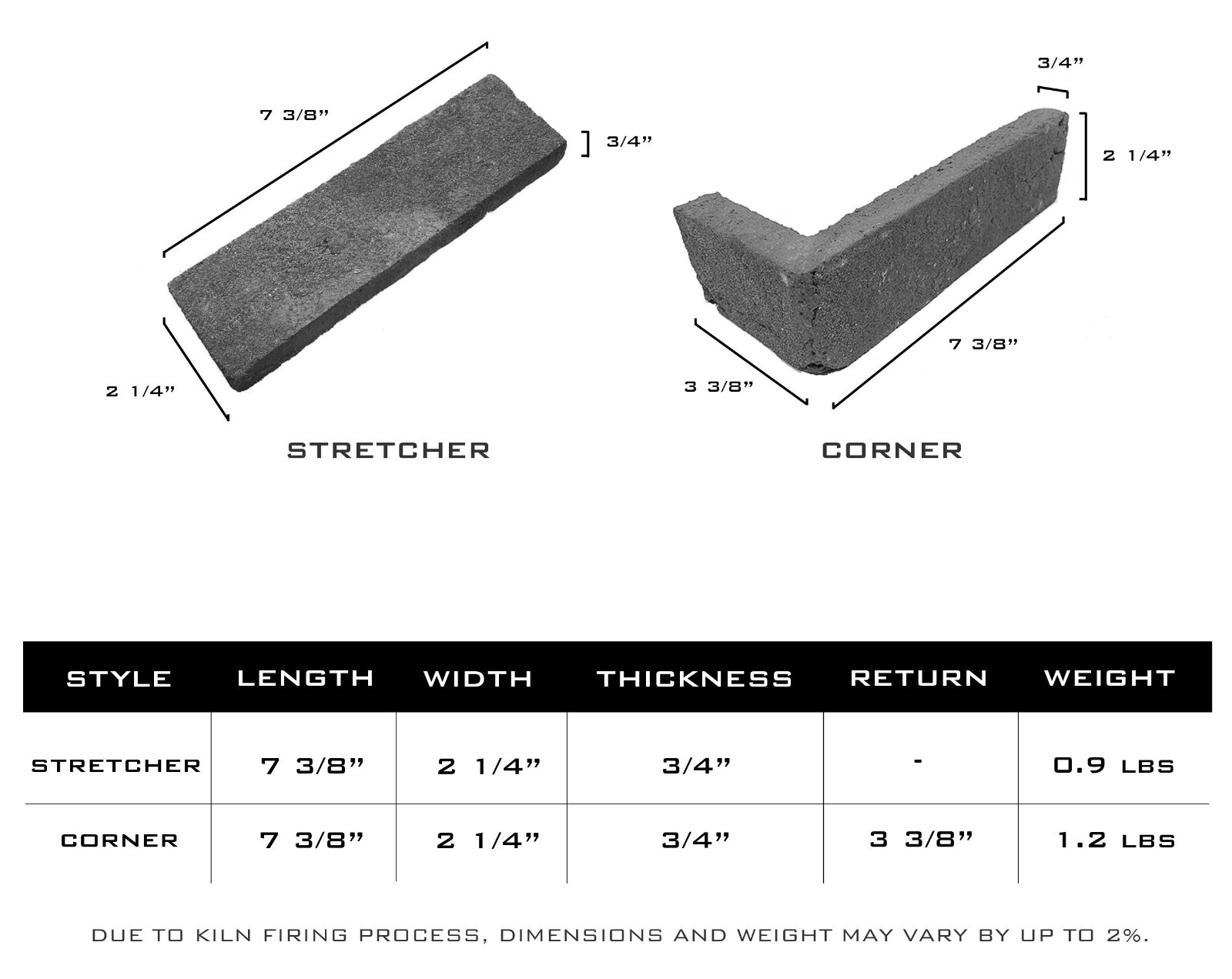 Colbee USA - Thin Brick Veneer - Color: Coral - Clay Brick - Handmade gallery