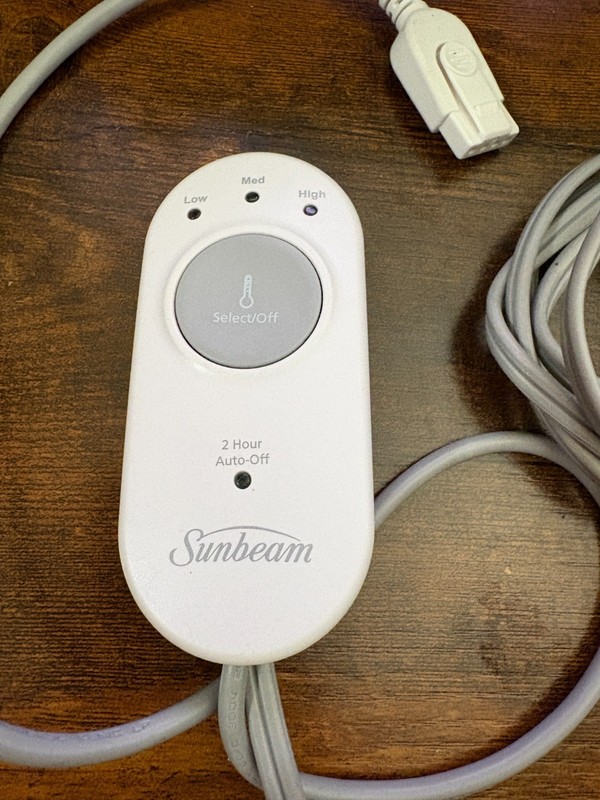 Sunbeam SW115V Heating Pad Replacement Cord Fits Cat94V Heating Pad PTC300H gallery