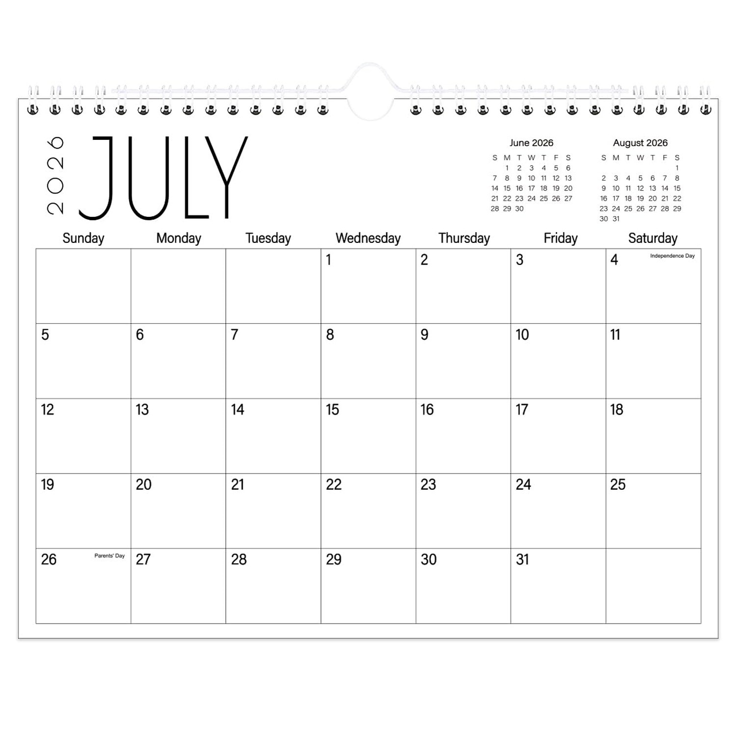 Calendar 2026-2027 - Wall Calendar from July 2026 to December 2027, 2026-2027... gallery