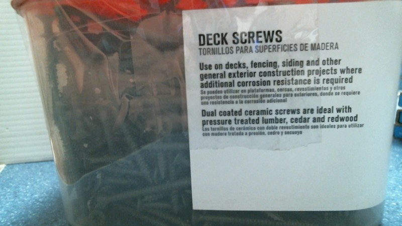 ACE 8 X 2" Ceramic Coated Deck Screws 5 lbs. (5401526) FS gallery