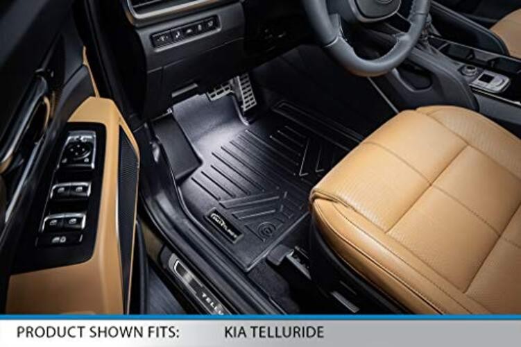 All Weather Custom Fit 3 Row & 4 Rows (A + BC + D) Kia Telluride 2020 - 2025 gallery