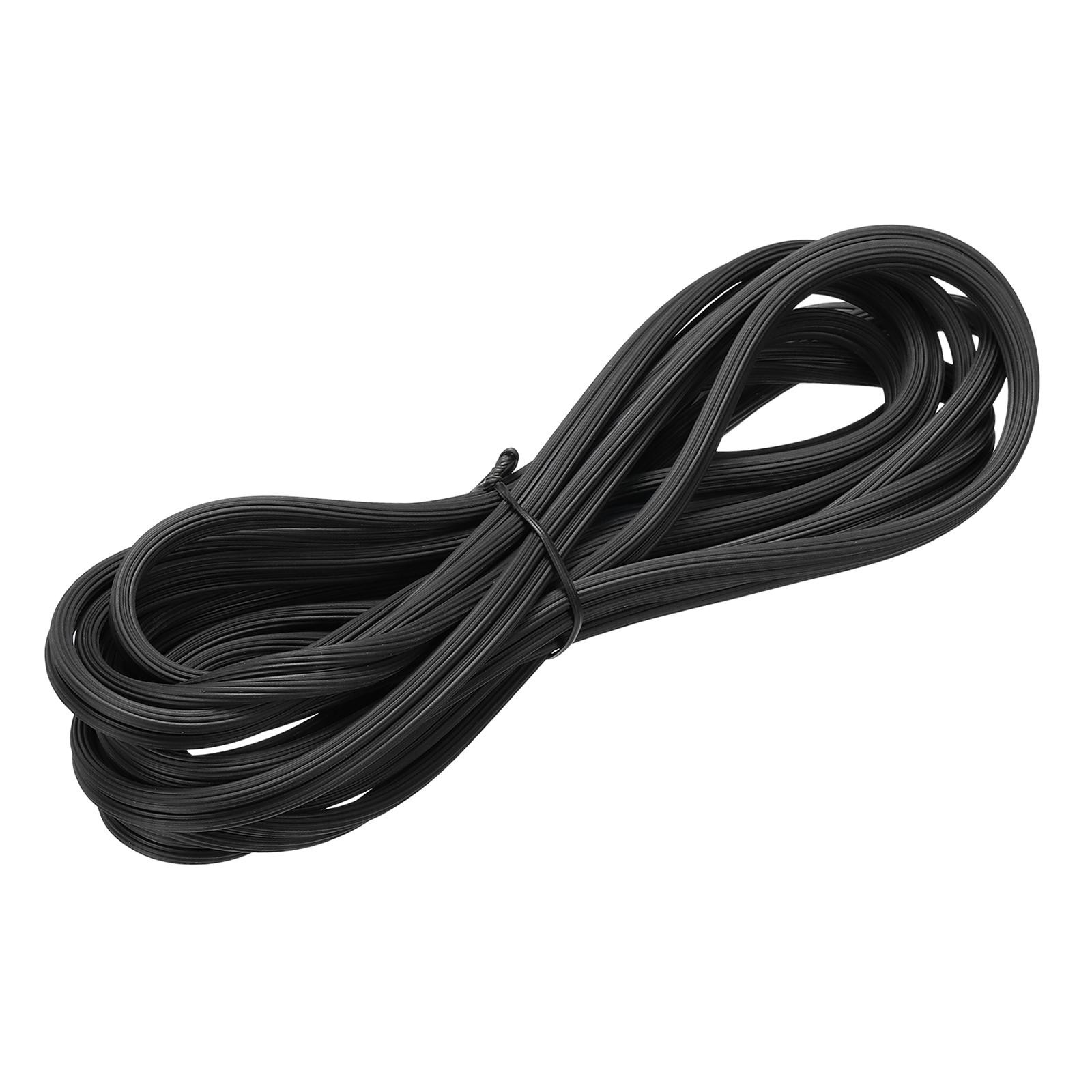 Screen Spline, 10M/32.81Ft Rubber Window Sealing Strip, 4.5mm OD Black gallery
