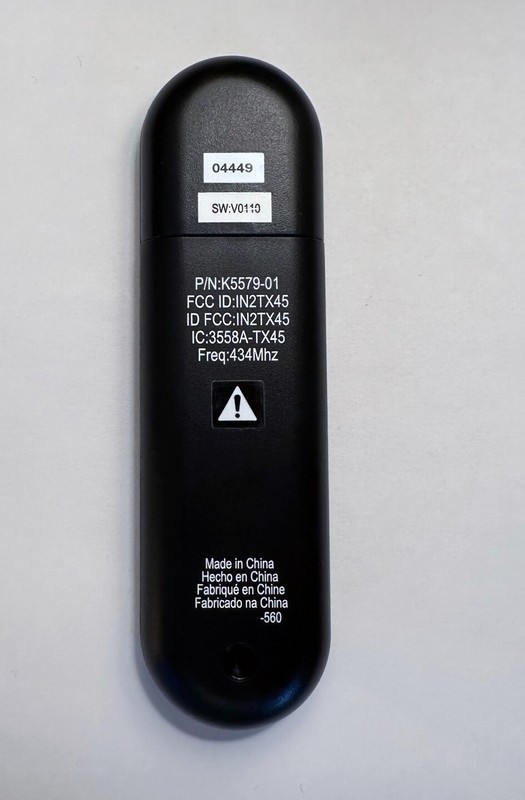 Hunter Fan - Replacement Handheld Ceiling Fan Remote Control - Black - K5579-01 gallery