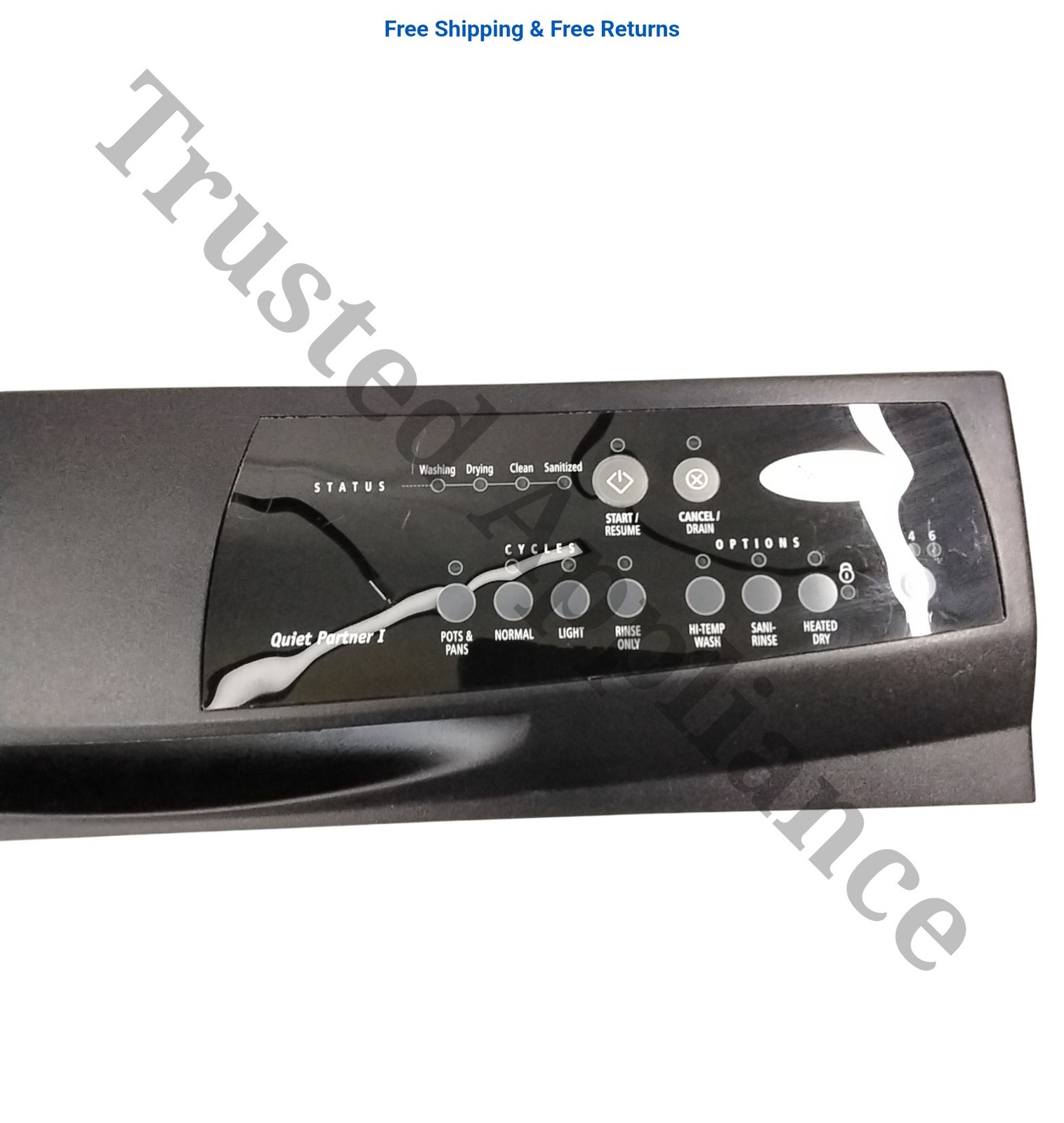 OEM Dishwasher Control Panel PN #8575644 BLACK FREE Shipping Black gallery