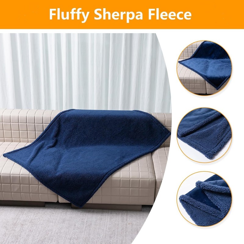 Waterproof Blanket for Intimacy Sofa Bed Protector Cover Plush & Absorbent 50x60 gallery
